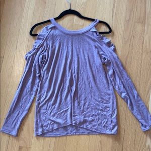 American Eagle Soft and Sexy Open-Shoulder Sweater